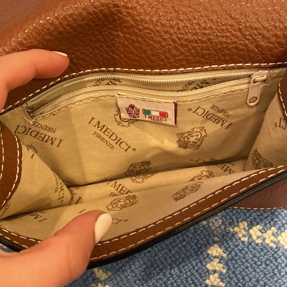 Medici florence real leather crossbody bag - Picture 2 of 2